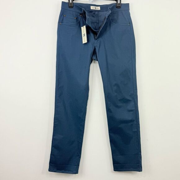 Onward Reserve Blue Five Pocket Stretch Business Casual Pants - Picture 7 of 16